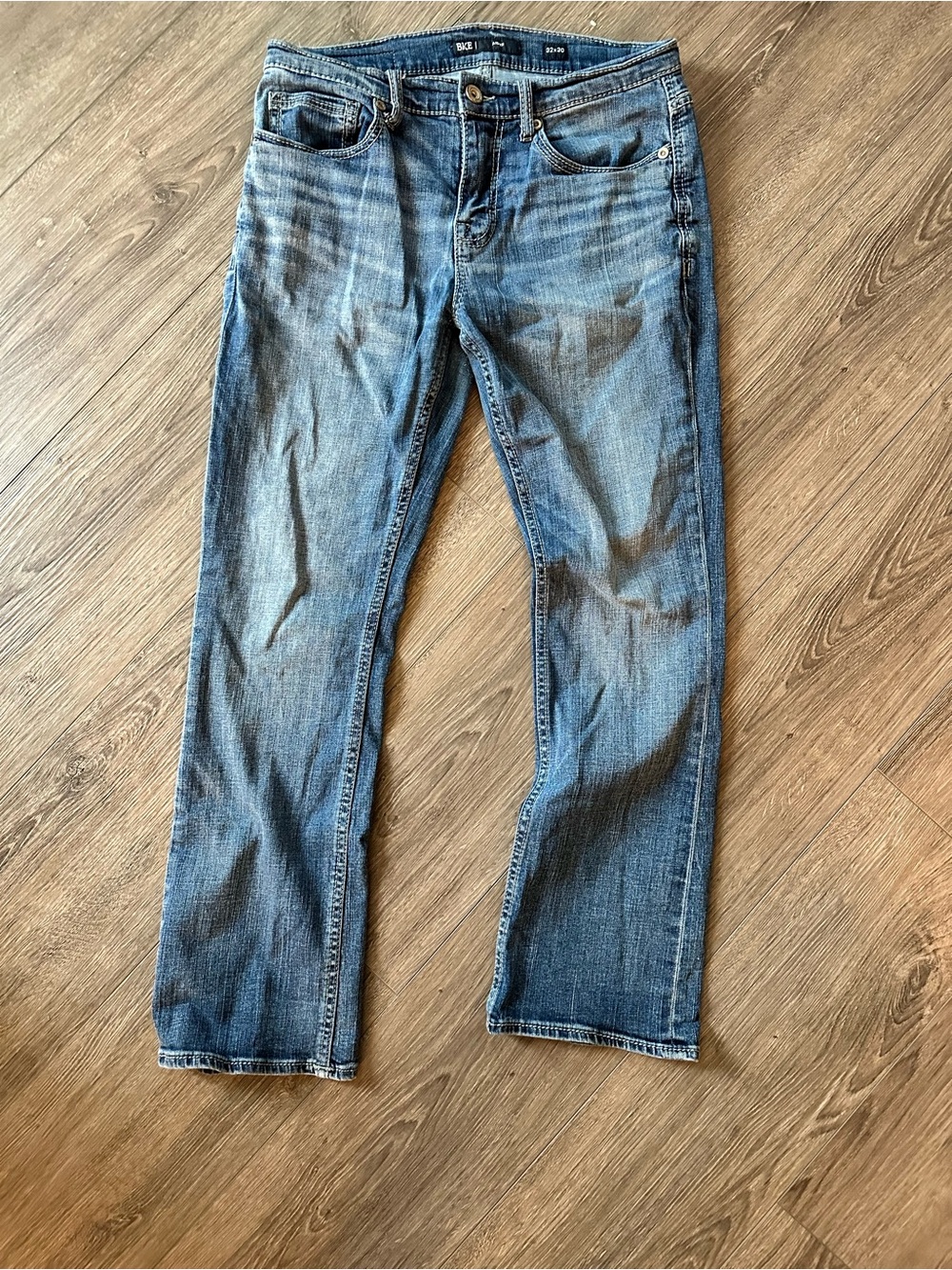 Aiden Men's Medium Blue Straight Jeans